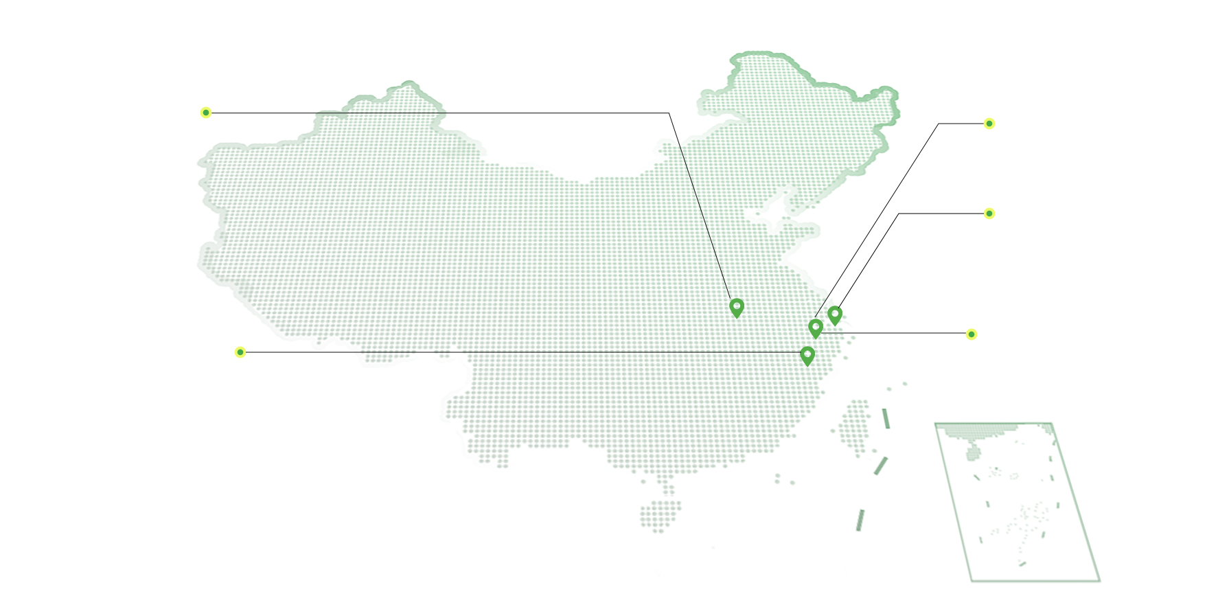 China Business and Production Layout